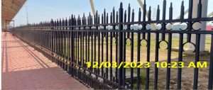 Installed Platform 1 fencing at Coxs Bazar Station