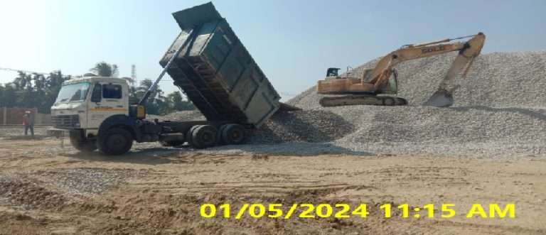 Ballast unloading at Link Road Coxs Bazar 2