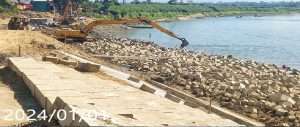 CC block dumping for River Training