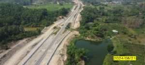 Barricading completed at Elephant Underpass Culvert No.40A