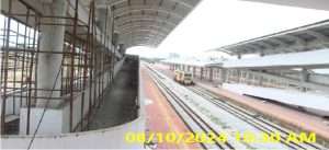 Final Tamping work on going of Line No. 03 at Coxs Bazar Station