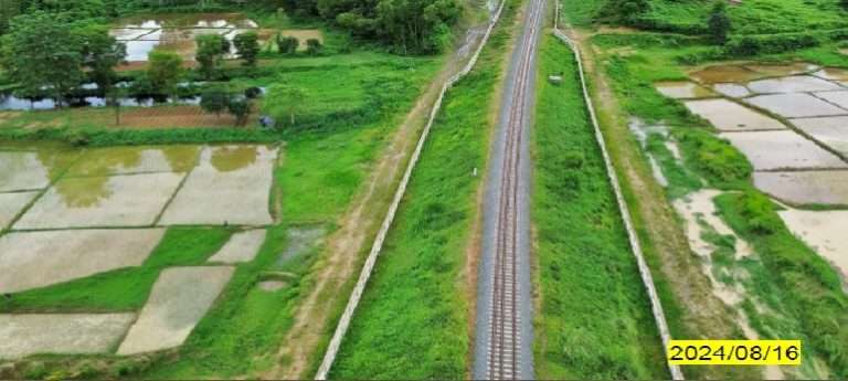 Top view of track at Ch. 26850