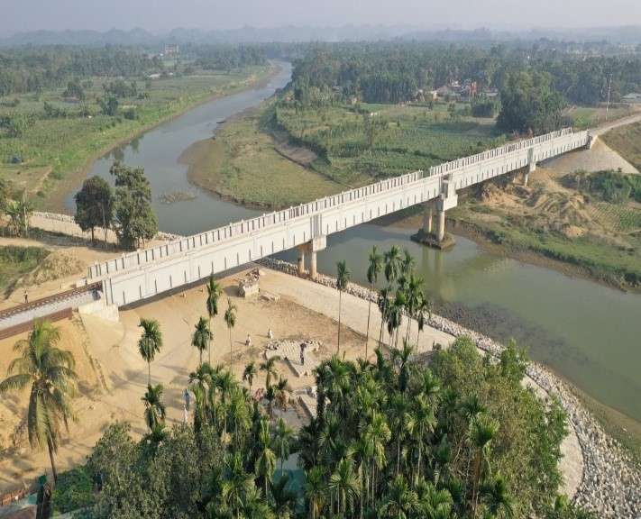 Bridge no. 155 Major bridge Bakkhali river Ramu