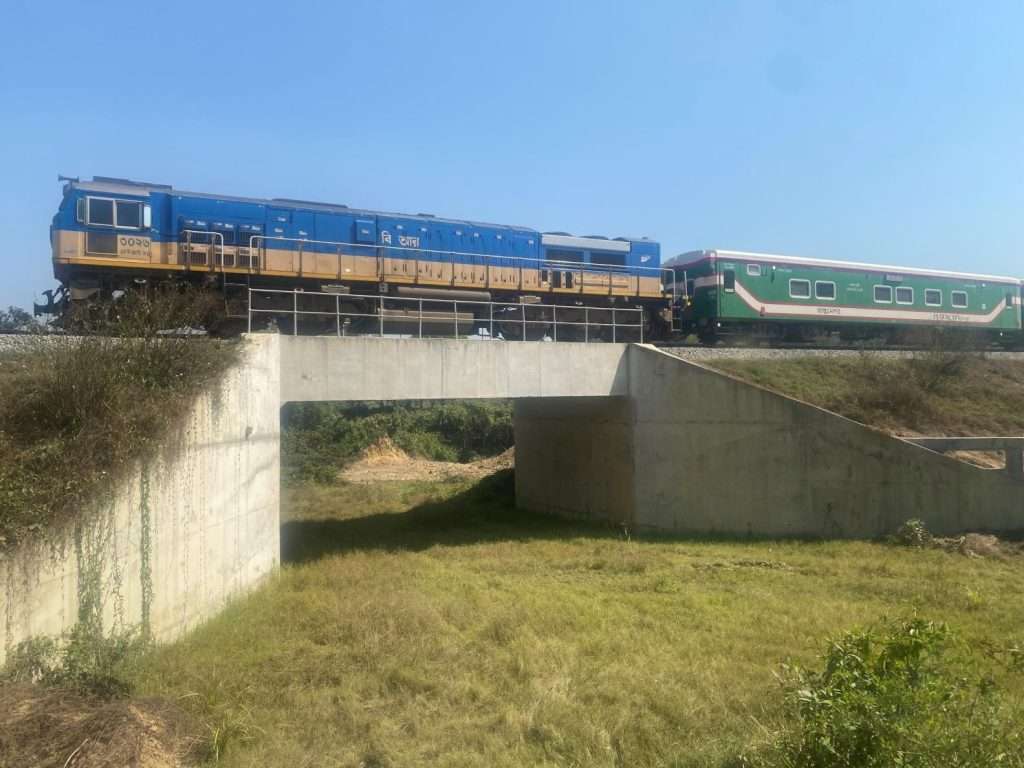 Elephant Underpass at Ch 27120 Chunati Lohagara